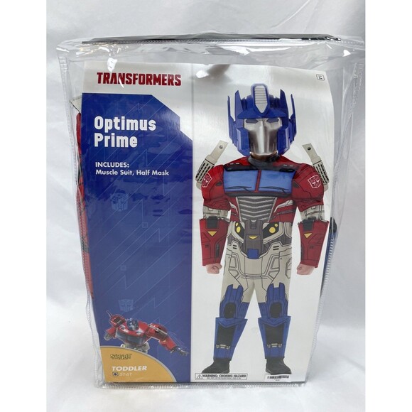 Spirit Other - Spirit Halloween Toddler 5T-6T Transformer Optimus Prime Costume Red